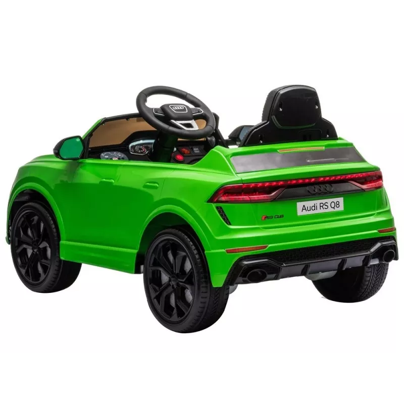 HUAWEI Audi RS Q8 Battery-Powered Car with LED Lights MP3 Remote Control Green