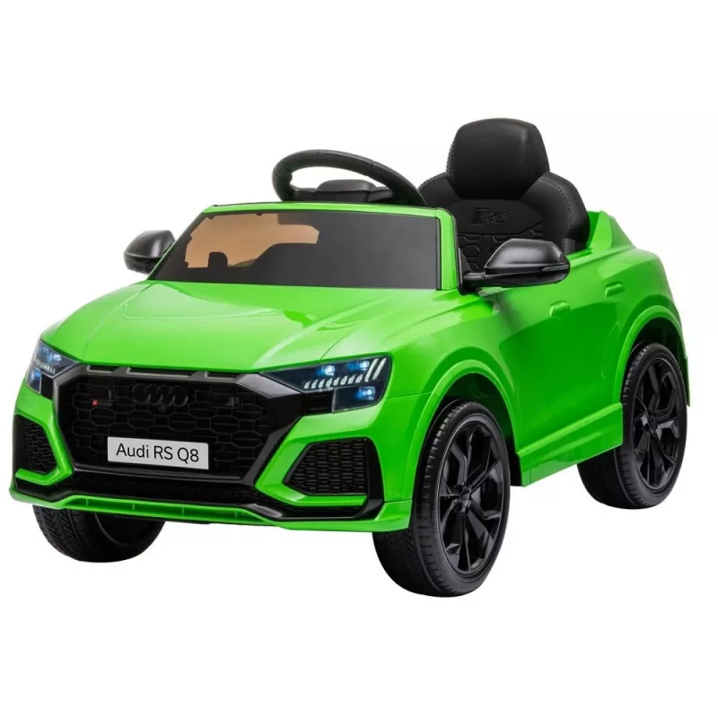 HUAWEI Audi RS Q8 Battery-Powered Car with LED Lights MP3 Remote Control Green
