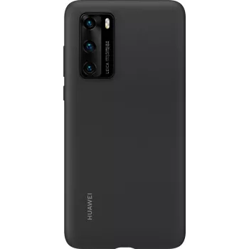 Huawei P40 Silicone Case Black