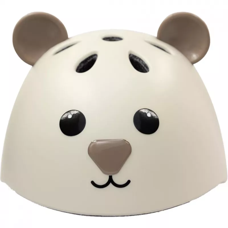 HUDORA Kids Helmet Beary Mocha, Size 44-47 cm