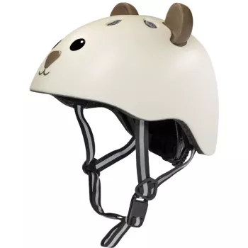 HUDORA Kids Helmet Beary Mocha, Size 44-47 cm