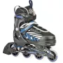 HUDORA Leon Adjustable Children's Inline Skates Black/Blue Size 33-36