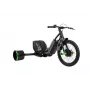 Huffy Green Machine Drift Trike 36V Electric Black/Green 350W Brushless Motor 20 inch Front Wheel Dual-Stick Steering Adjustable Bucket Seat Ages 8+ 150 lbs Max