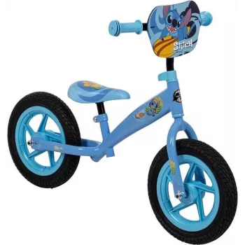 Huffy Stitch 16 G Kids' Bike, 16-Inch Wheels, Disney Stitch Theme, Steel Frame, Front Hand & Rear Coaster Brakes, Removable Training Wheels, Blue/Pink