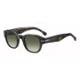 HUGO BOSS BLACK BOSS1717SKB7 Men's Sunglasses - Acetate Frame, Grey Polycarbonate Lenses, UV400 Protection