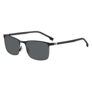 HUGO BOSS BLACK Sunglasses BOSS1635STI7 Men's Acetate Frame Grey Lens 57mm