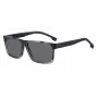 HUGO BOSS BLACK Sunglasses BOSS1760GS38I Men's Square Frame Dark Grey Lens 59mm