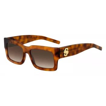 HUGO BOSS BLACK Women's Sunglasses BOSS1654S086 - Black Frame, Grey Lens, 54mm