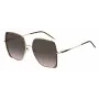 HUGO BOSS BLACK Women's Sunglasses BOSS1707S01Q - Grey Lens, Black Frame, 58mm