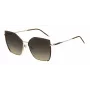 HUGO BOSS BLACK Women's Sunglasses BOSS1708S01Q - Black Frame, Grey Lens, 58mm