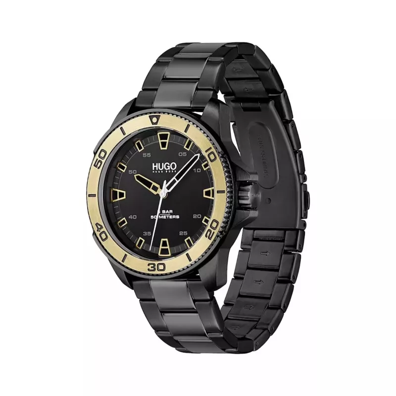 HUGO BOSS Men's Skymaster Chronograph Watch 1530225 44mm Stainless Steel Blue Dial