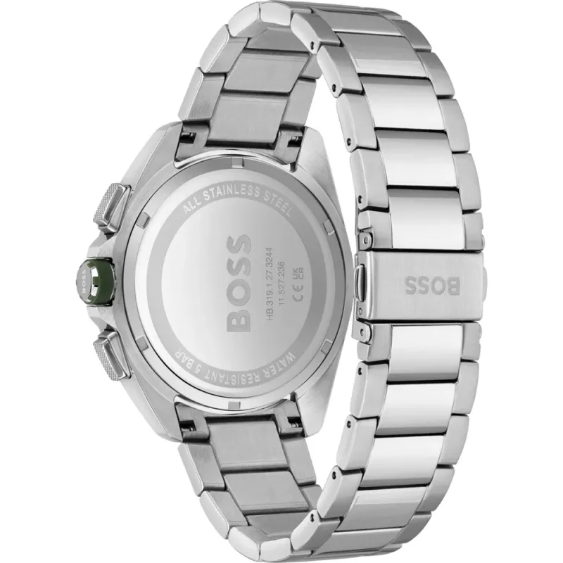 HUGO BOSS Men's Watch 1513951 44mm Stainless Steel Blue Dial Chronograph