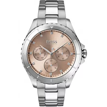 HUGO BOSS Women's Watch 1502444 38mm Stainless Steel Leather