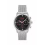 HUGO MAN 1530236 44mm Quartz Analog Watch Black Silicone Strap
