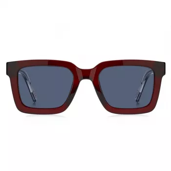 HUGO MAN HG1259SFSFKU Sunglasses - Black Frame, Grey Lens, 51/21/135 mm