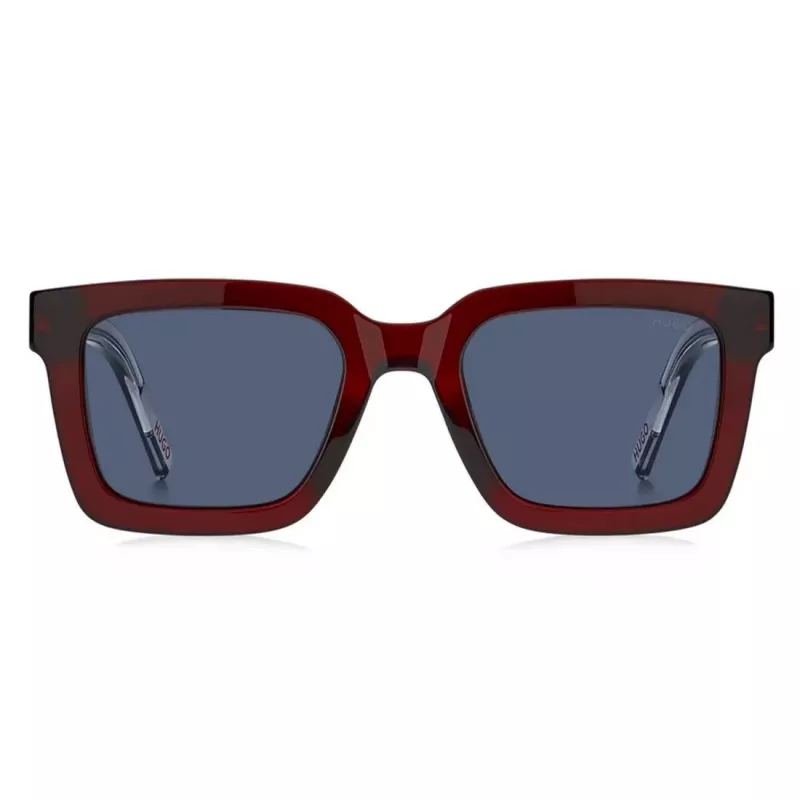 HUGO MAN HG1259SFSFKU Sunglasses - Black Frame, Grey Lens, 51/21/135 mm