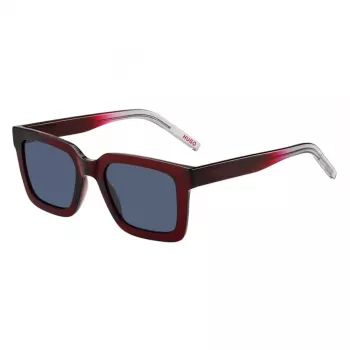 HUGO MAN HG1259SFSFKU Sunglasses - Black Frame, Grey Lens, 51/21/135 mm