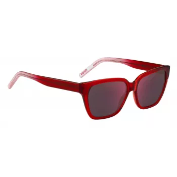 HUGO Women's Sunglasses HG1264S92YF6A Havana Acetate 56mm