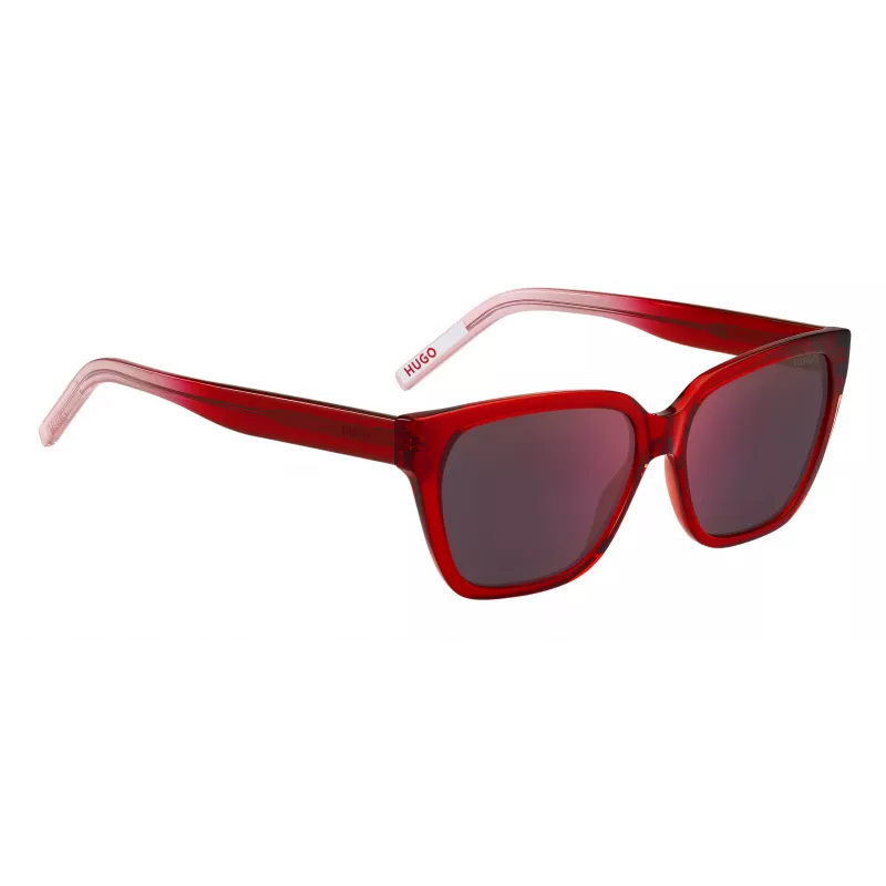 HUGO Women's Sunglasses HG1264S92YF6A Havana Acetate 56mm