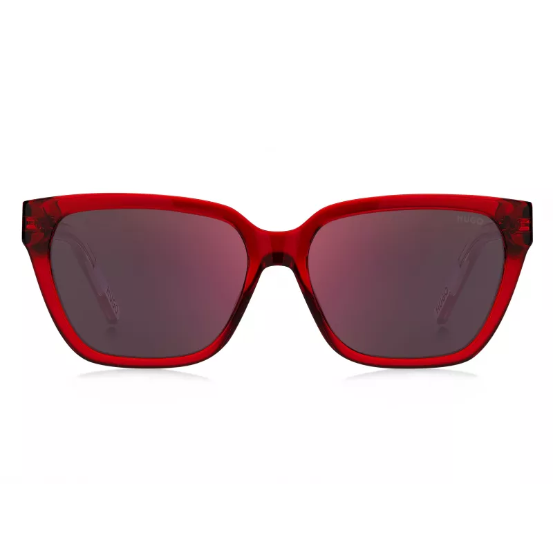 HUGO Women's Sunglasses HG1264S92YF6A Havana Acetate 56mm