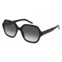 HUGO Women's Sunglasses HG1265S807F69 - Square Acetate Frame with Grey Gradient Lenses