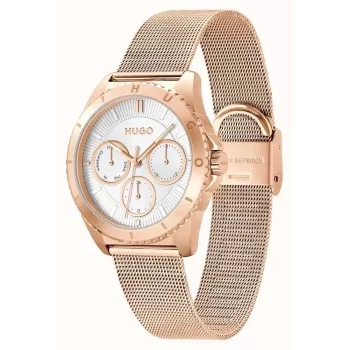 HUGO Women's Watch 1540161 36mm Stainless Steel Mesh Silver
