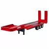 Huina 1:18 Low Bed Trailer for Scania 770S RC Truck - Red