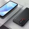 Hurtel Carbon Case Flexible Cover for OnePlus Nord N200 5G Black