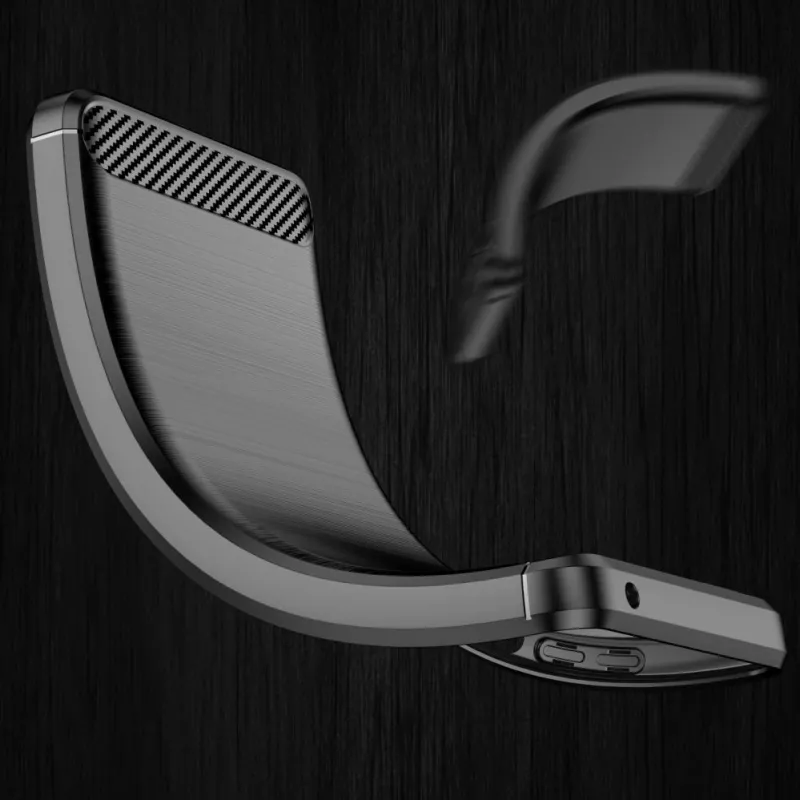Hurtel Carbon Case Flexible Cover Sleeve for Samsung Galaxy A53 5G Black