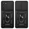 Hurtel Hybrid Armor Camshield Case for Samsung Galaxy A14 - Blue