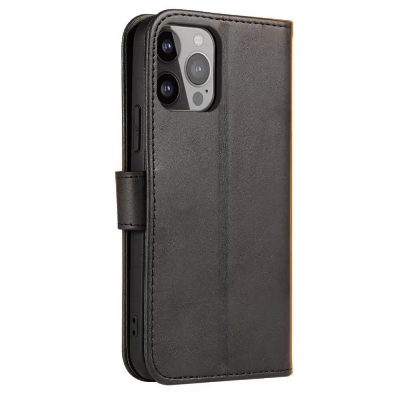 Hurtel Magnet Case Cover for TCL 20 Pro 5G Flip Cover Wallet Stand Black
