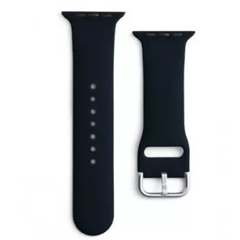 Hurtel Silicone Strap APS for Apple Watch 38/40/41mm Strap Watch Bracelet - Black