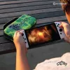 Hyperkin M07541-MTCN Hard Shell Case, Green, Multi-Colour, PEVA, for Nintendo Switch Lite, Shockproof, Water-Resistant, Carrying Bag