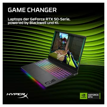 HyperX OMEN 16-ak1090ng Gaming Laptop, 16.1 inch QHD 165Hz, AMD Ryzen AI 9-HX475, 32GB DDR5, 1TB SSD, RTX 5070 Ti 12GB, Win11 Home