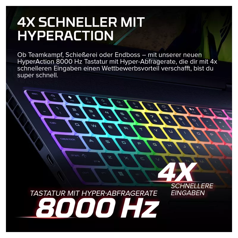 HyperX OMEN 16-ak1091ng Gaming Laptop, 16.1 inch QHD 240Hz, AMD Ryzen AI 9 390HX, 32GB DDR5, 1TB SSD, RTX 5080, Windows 11 Home