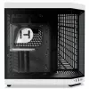 Hyte Y70 Panda Mid Tower Case with 14.1 inch Touchscreen, Tempered Glass, Black/White