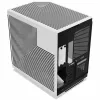 Hyte Y70 Panda Mid Tower Case with 14.1 inch Touchscreen, Tempered Glass, Black/White