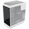 Hyte Y70 Panda Mid Tower Case with 14.1 inch Touchscreen, Tempered Glass, Black/White