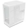 HYTE Y70 Touch Mid-Tower Case, White, 14.1 inch LCD Touchscreen, Tempered Glass, E-ATX/ATX/mATX/Mini-ITX