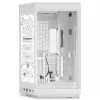 HYTE Y70 Touch Mid-Tower Case, White, 14.1 inch LCD Touchscreen, Tempered Glass, E-ATX/ATX/mATX/Mini-ITX