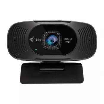 I-TEC Solomon 200 Full HD 1080p Business Webcam with Dual Microphones and Privacy Shutter