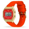 ICE Sunset Unisex Quartz Watch 32mm Gradient Pink/Orange/Yellow Dial Neon Pink Silicone Strap 100m Water Resistant