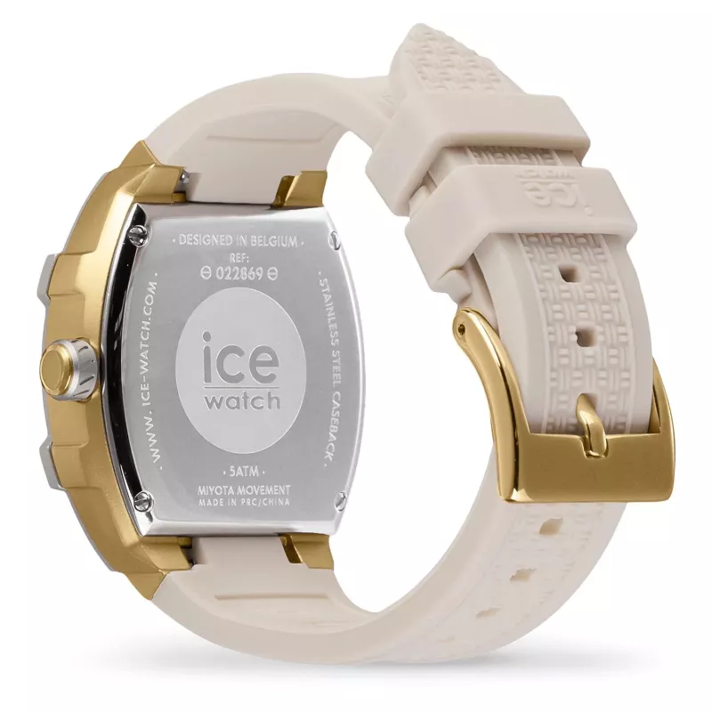 ICE Women's Watch 22869 (35mm) - Pink Silicone, Quartz Analog, 10 ATM