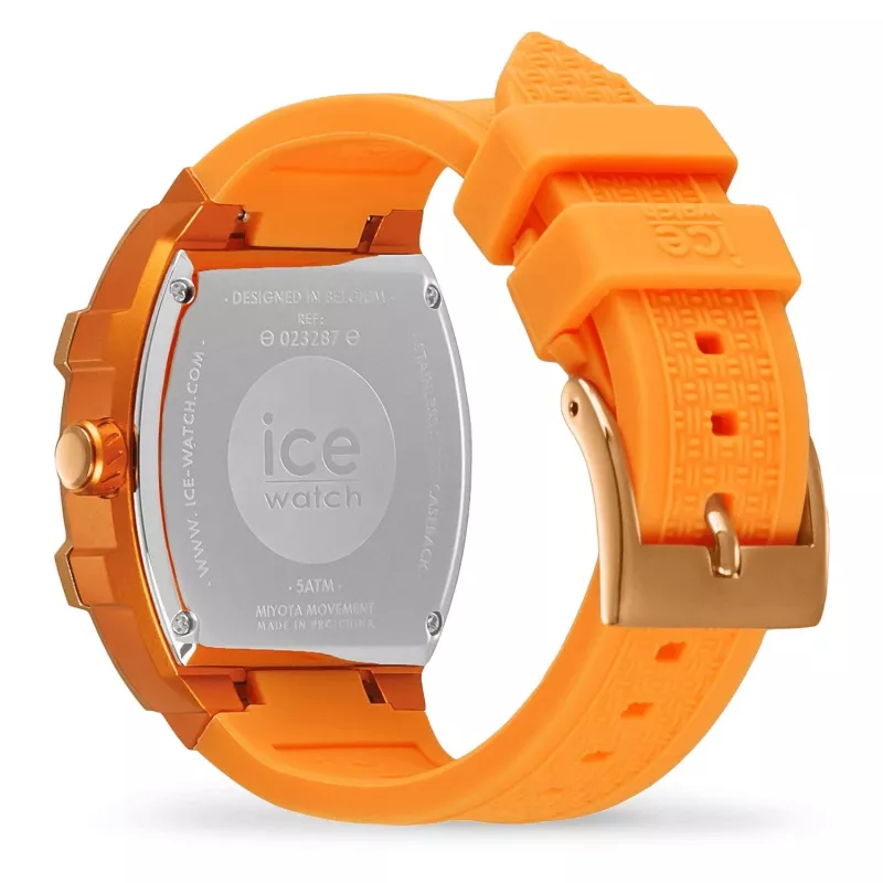 ICE Women's Watch 23287 (35mm) - Pink Silicone Strap, Quartz Analog, 10 ATM Water Resistant