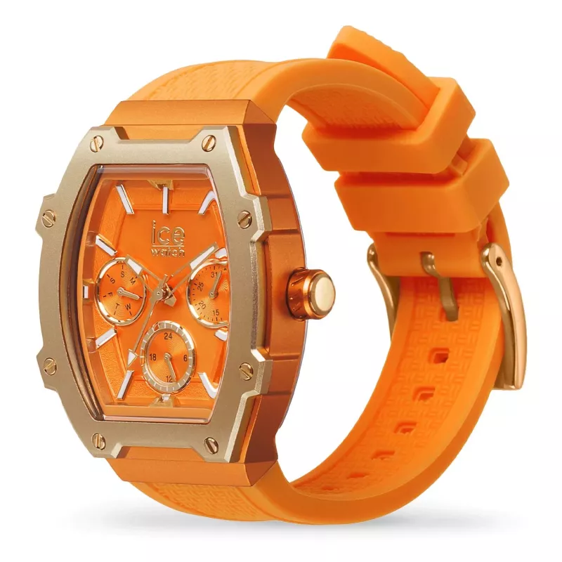 ICE Women's Watch 23287 (35mm) - Pink Silicone Strap, Quartz Analog, 10 ATM Water Resistant