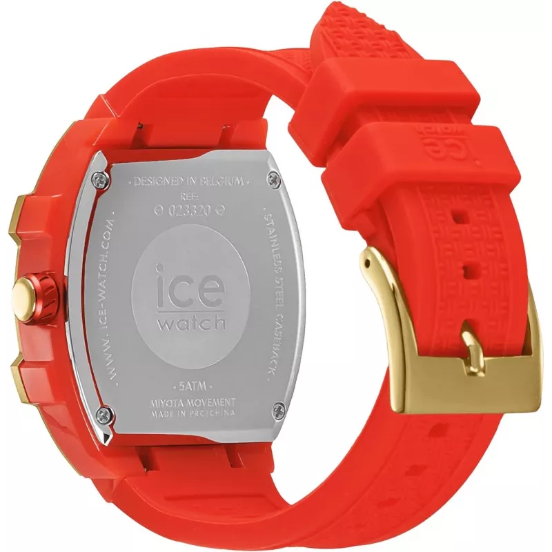 ICE Women's Watch 23320 (36mm) - Pink Silicone Strap, Quartz Analog