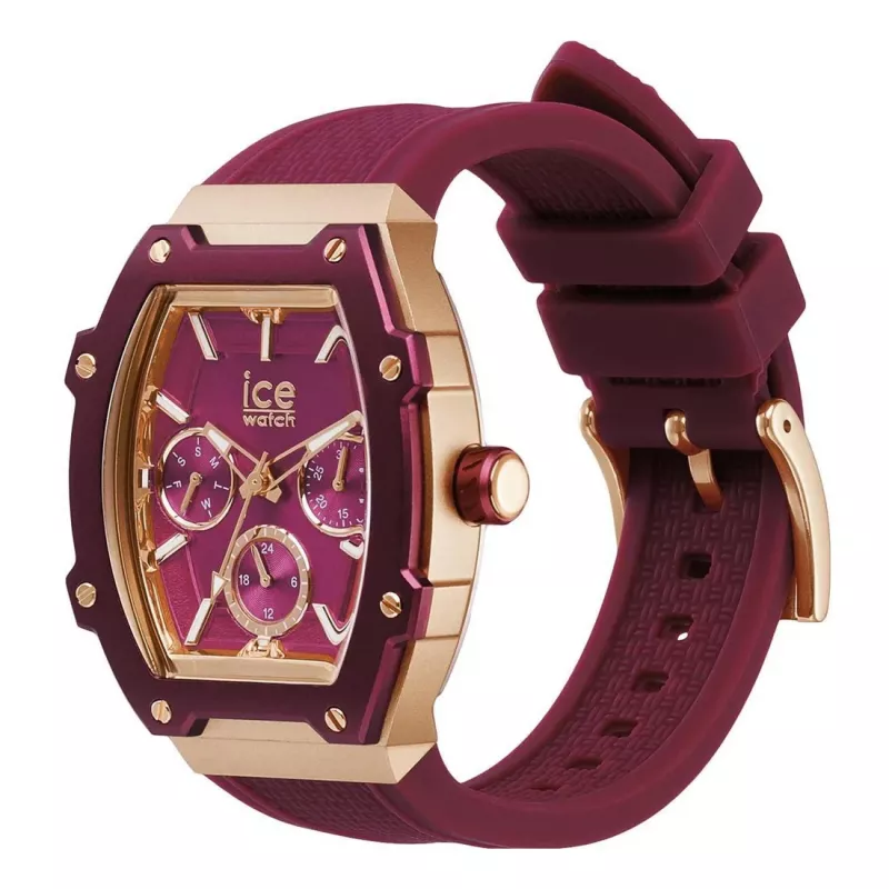ICE Women's Watch 23806 (45mm) - Pink Silicone Strap, Quartz Analog, 10 ATM Water Resistant