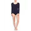 Icebreaker 103194001 Women's Merino Wool Blend Scoop Neck Long Sleeve Base Layer Top - Size M