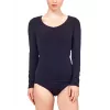 Icebreaker 103194001 Women's Merino Wool Blend Scoop Neck Long Sleeve Base Layer Top - Size M