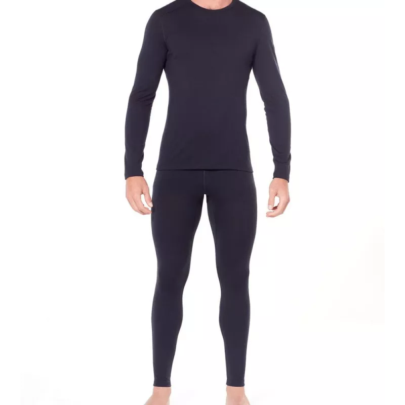 Icebreaker 200 Oasis L/S Crewe - Black